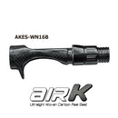 Seaguide air-K™ Woven Carbon Casting Reel Seat AKES