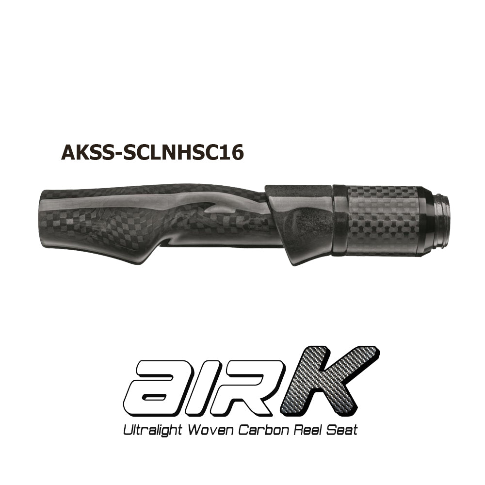 aks fishing reel cages Seaguide air-K™ Woven Carbon Spinning Reel Seat AKSS