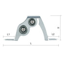 Seaguide Aluminum Heavy Duty Boat Rod Roller Guides ARHG