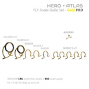 Seaguide Fly PRO Snake Guide Set