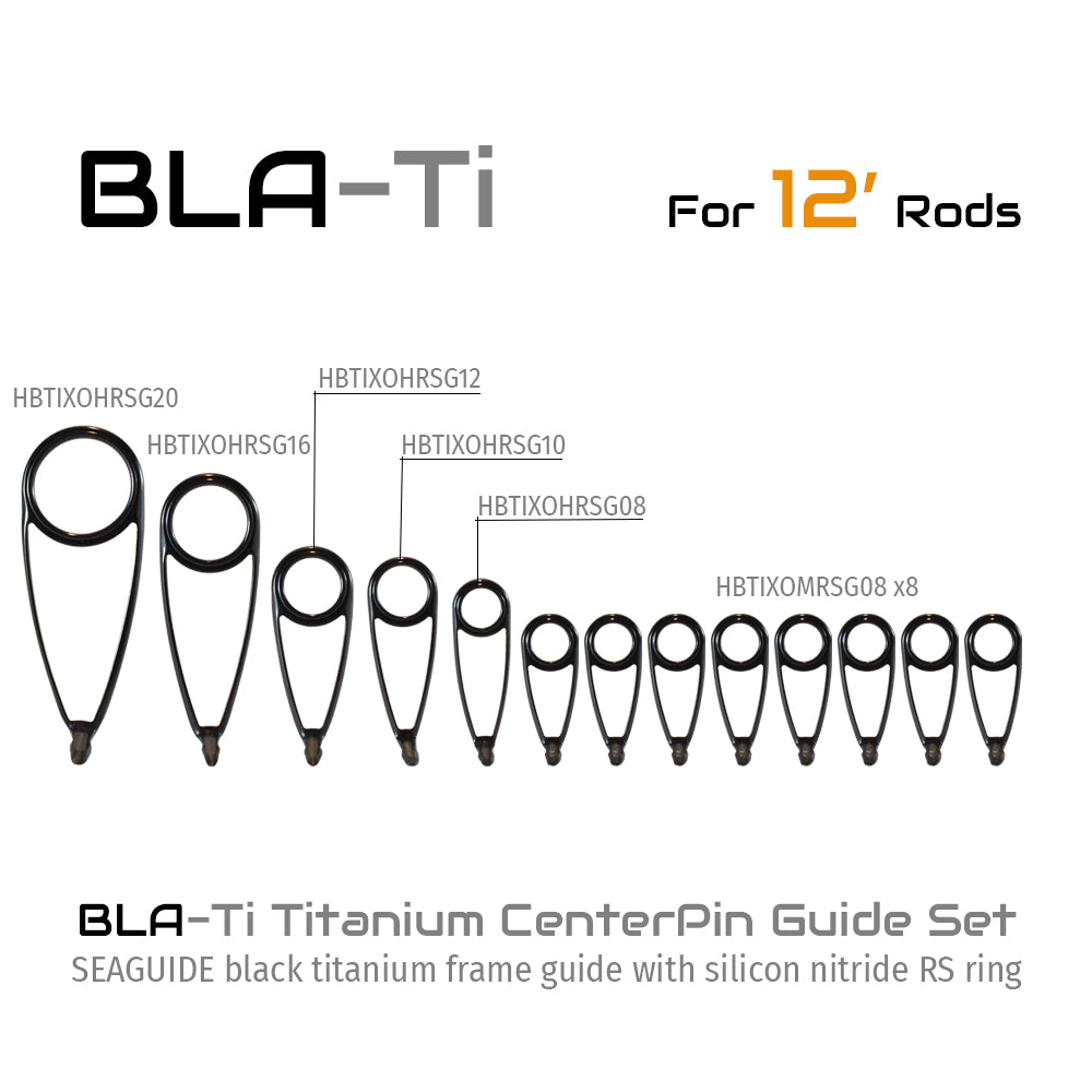 Seaguide Titanium Centerpin Guide Set