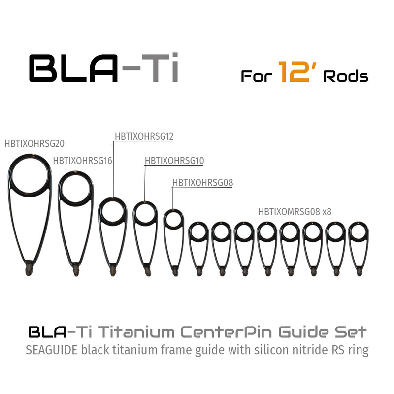 Seaguide Titanium Centerpin Guide Set