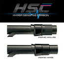 Seaguide HSC™ Carbon Fiber Pipe Spinning Reel Seat IPSAHSC