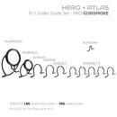 Seaguide Fly PRO Snake Guide Set