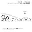 Seaguide Fly PRO Snake Guide Set
