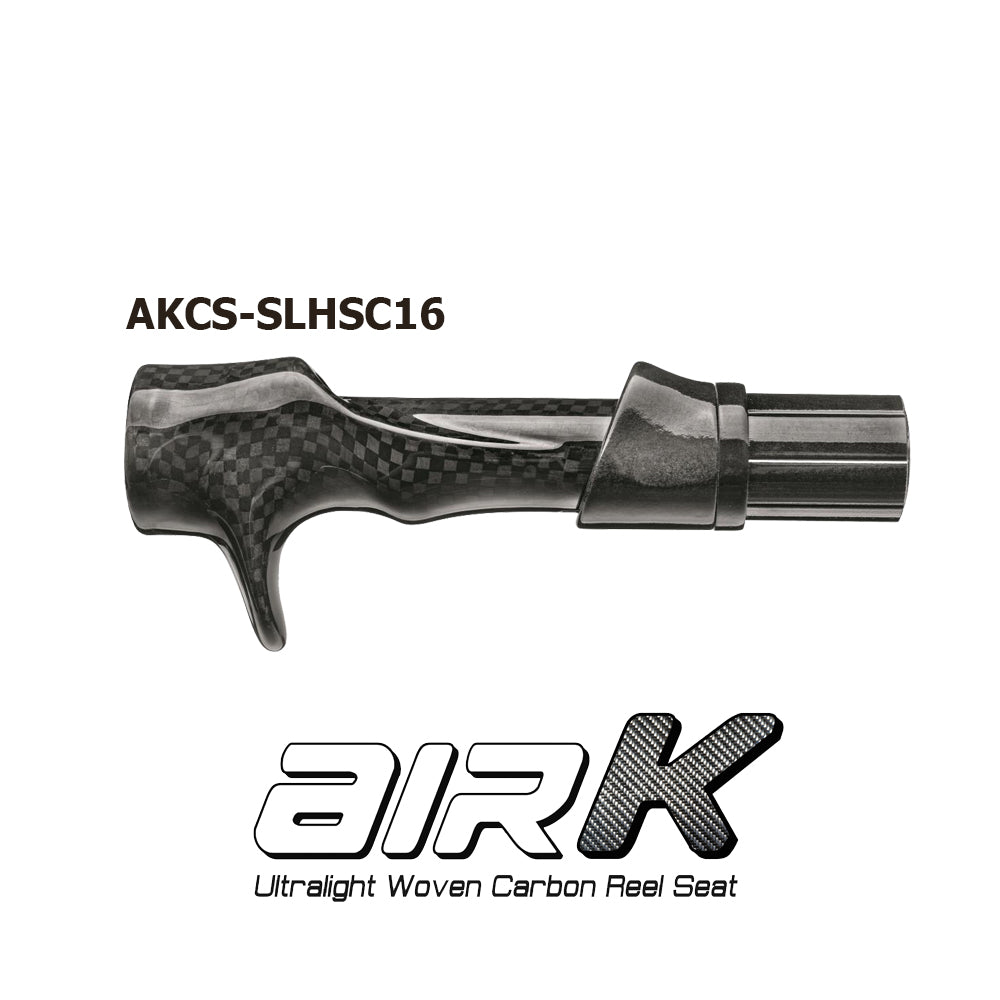Seaguide air-K™ Woven Carbon  Casting Reel Seat AKCS