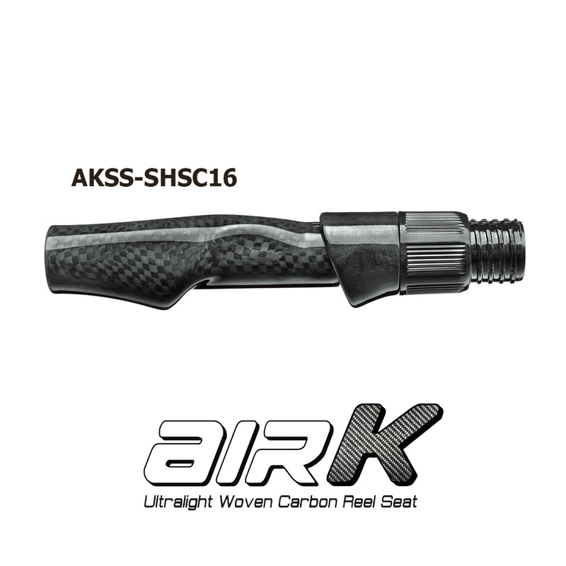 Seaguide air-K™ Woven Carbon Spinning Reel Seat AKSS