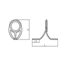 SEAGUIDE Double-foot Guide BG - American Rodbuilders Warehouse