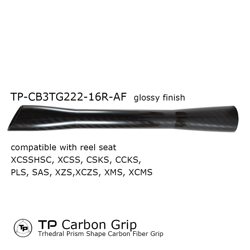 Seaguide TP Trihedral Prism Shape Full Length Carbon Fiber Rear Grip Model 222R