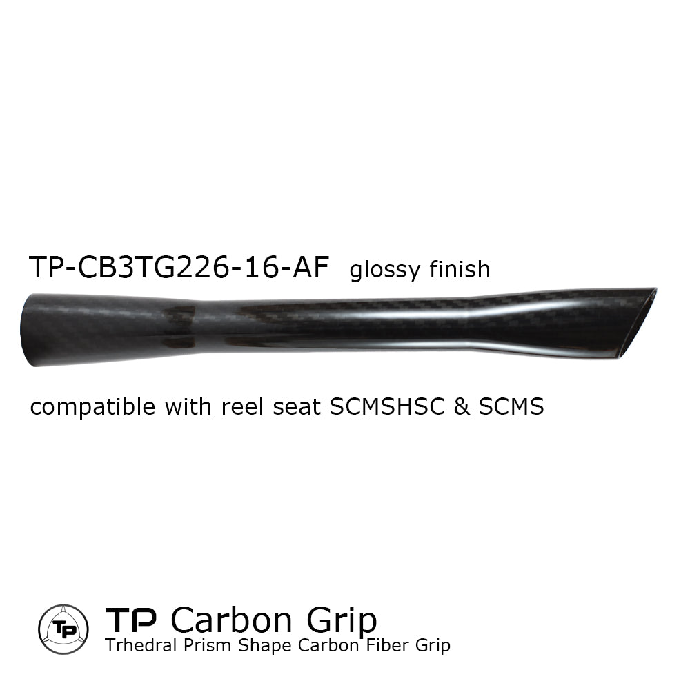 Seaguide TP Trihedral Prism Shape Full Length Carbon Fiber Rear Grip Model 226