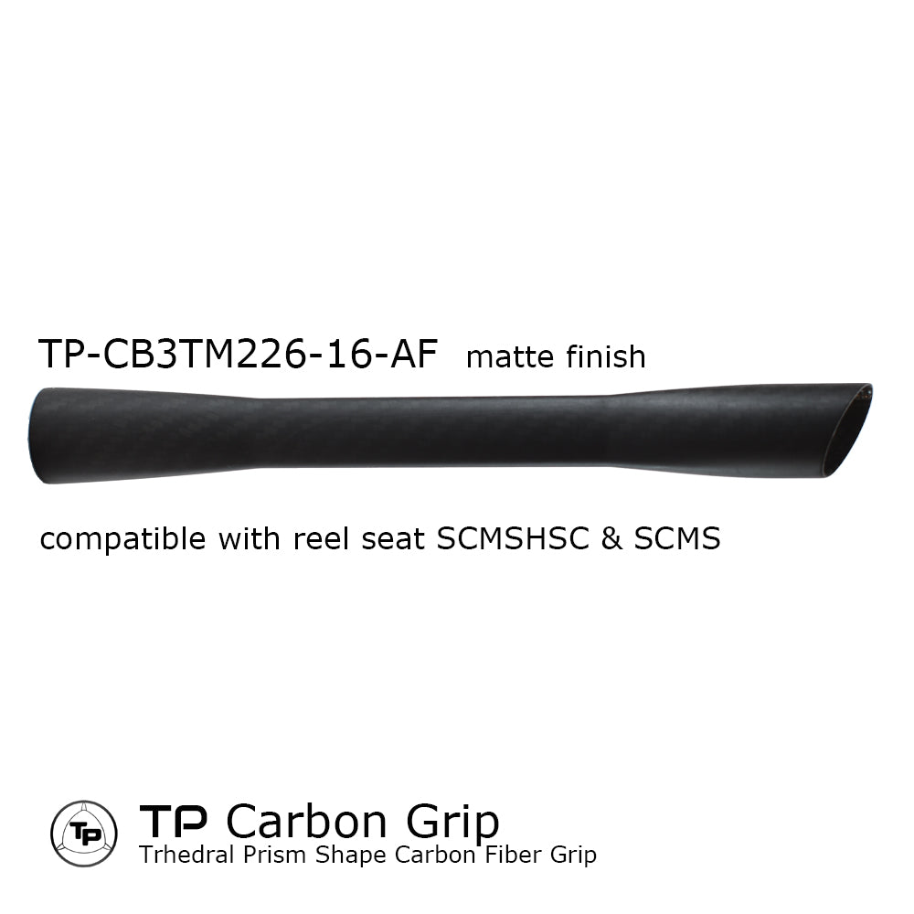 Seaguide TP Trihedral Prism Shape Full Length Carbon Fiber Rear Grip Model 226