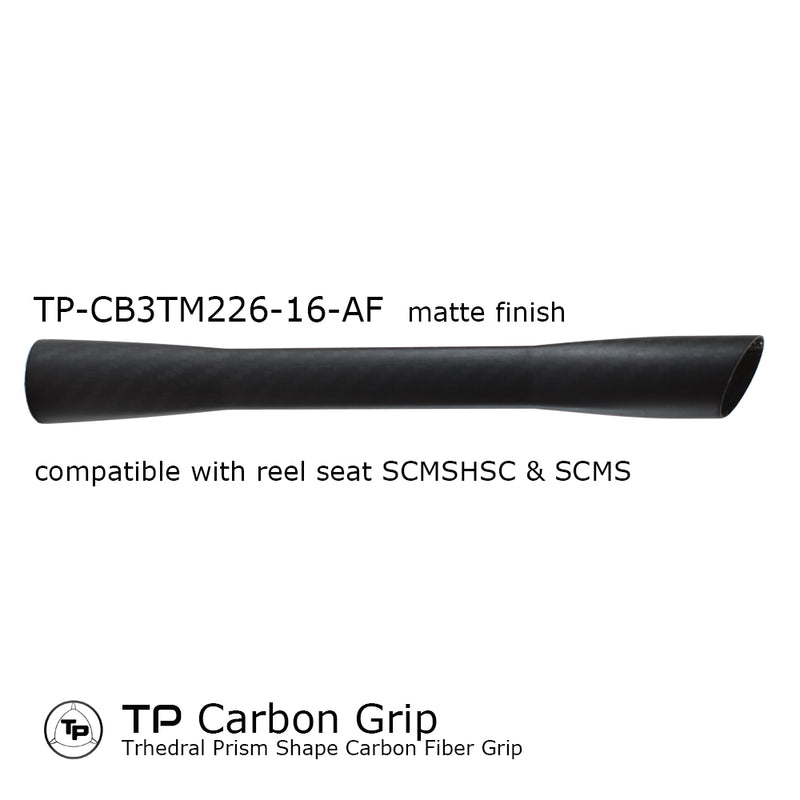 Seaguide TP Trihedral Prism Shape Full Length Carbon Fiber Grip Model 226