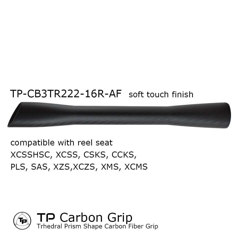 Seaguide TP Trihedral Prism Shape Full Length Carbon Fiber Rear Grip Model 222R