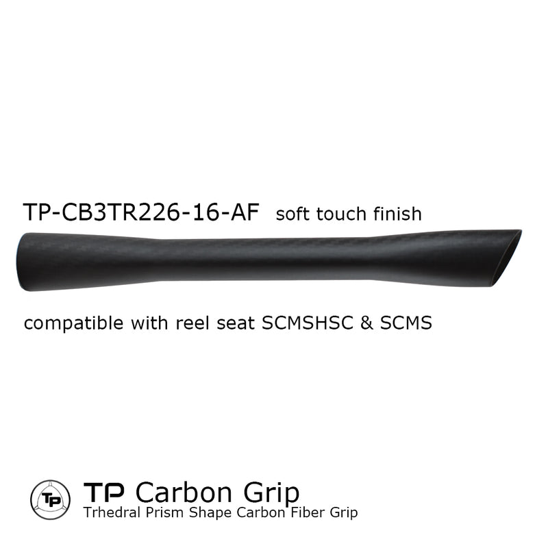 Seaguide TP Trihedral Prism Shape Full Length Carbon Fiber Grip Model 226