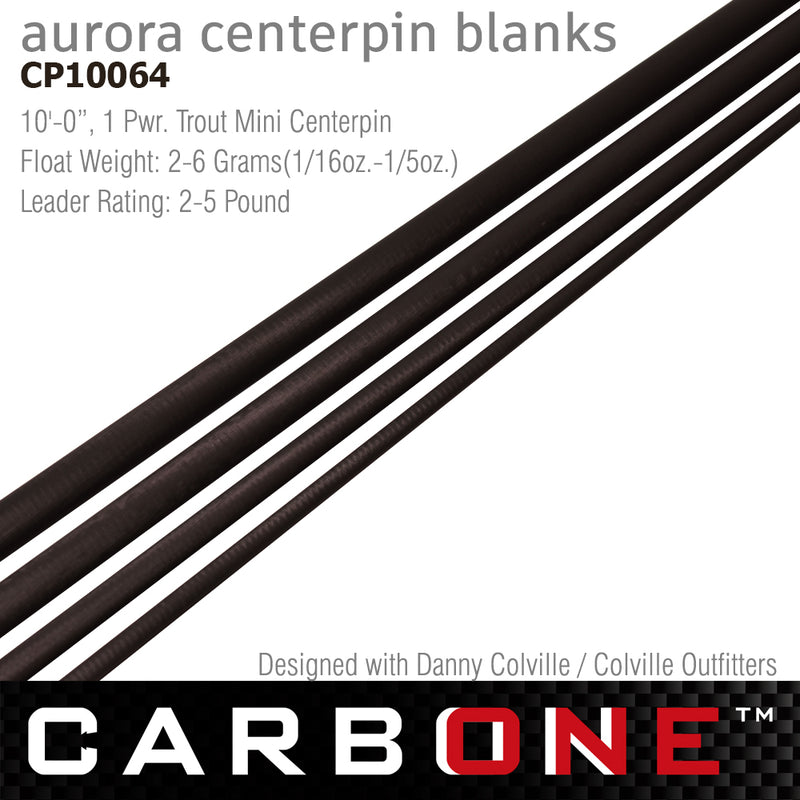 A.R.W. CarbonOne™ Aurora Centerpin Blanks