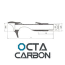 Seaguide OCTA™ Carbon Fiber Casting Reel Seat OCCS