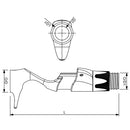 SEAGUIDE Boat Rod Reel Seat Model PLS - American Rodbuilders Warehouse
