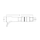 SEAGUIDE Boat Rod Reel Seat Model PSS - American Rodbuilders Warehouse