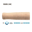 Seaguide Cork Rear Grips RG85-24C for OCTA Reel Seats