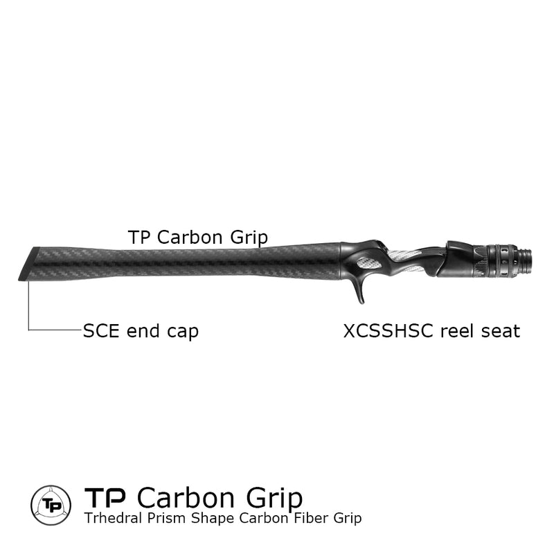 Seaguide TP T rihedral Prism Shape Full Length Carbon Fiber Grip Model 222R